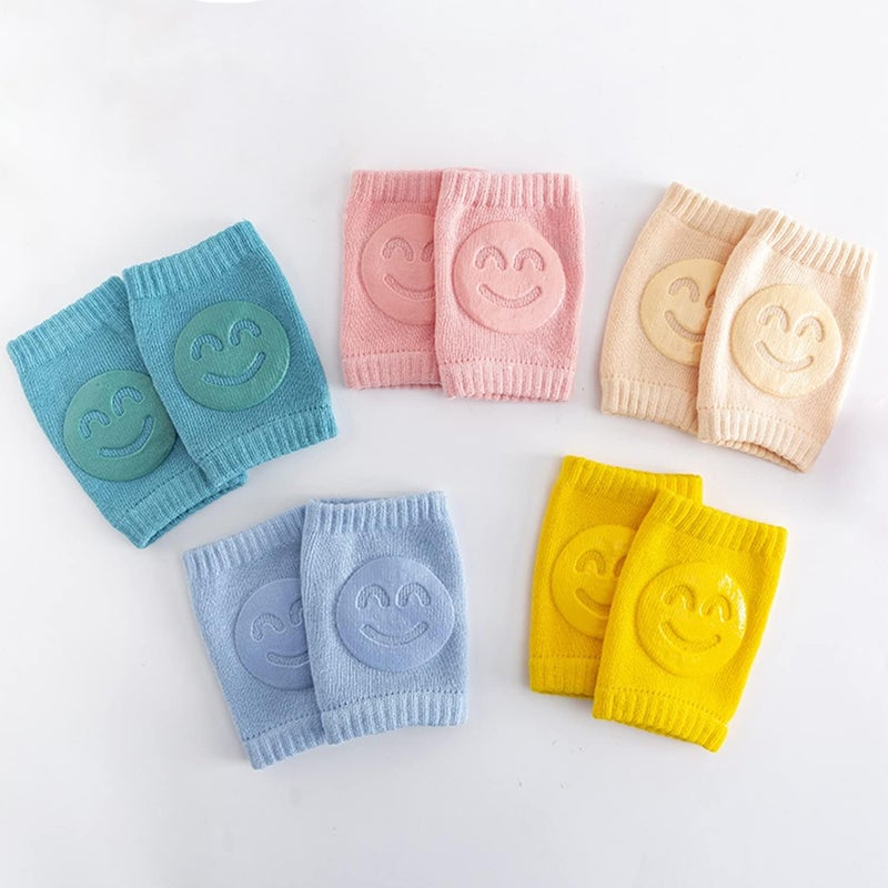 TFTSR Baby Knee Pads for Crawling (5 Pairs), Walking Protector Knee Pads For babies Toddler Kids Girls Boys 1-3 - Image 3
